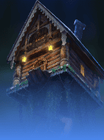 Hut With Chicken Legs-bg