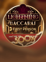 First Person Lightning Baccarat